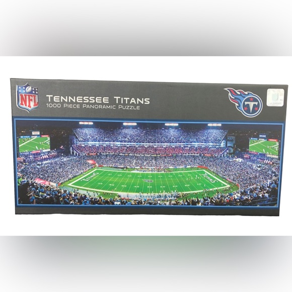 Tennessee Titans Panoramic 1000 pc Puzzle 39”x13” NEW SEALED NFL - Picture 1 of 3